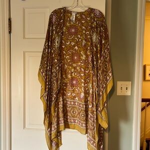 Free People magic Dance Border Print Kimono